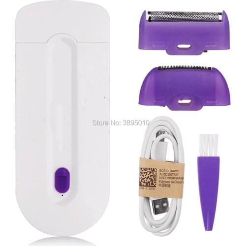 Hair Removal Tools Razor Epilator Rechargeable Finishing Hair Remover Instant Pain Free Laser Sensor Light Safely Cream H0058