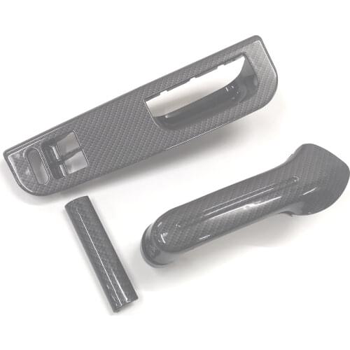 Interior Grab Handle Set (Carbon Fiber Style) For Golf MK4 2 Doors LHD