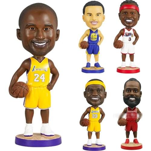 New Large 20.5CM Basketball Star Model Figure Doll Car Ornaments Boys Adult Toys Fans Decor Xmas Birthday Gift Home Decoration