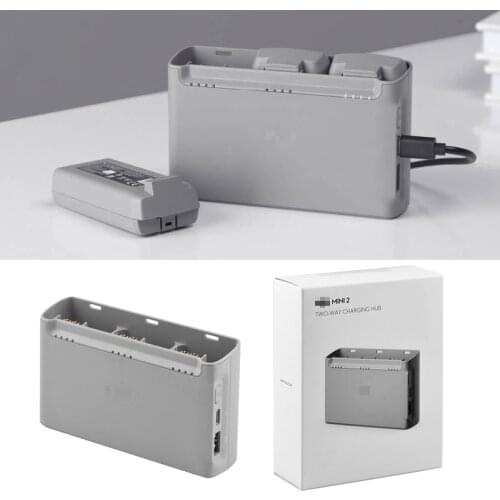 Original Smart Portable Charger Adapter for DJI MAVIC Mini 2 Pocket Series Osmo Action Two-Way Charging Hub