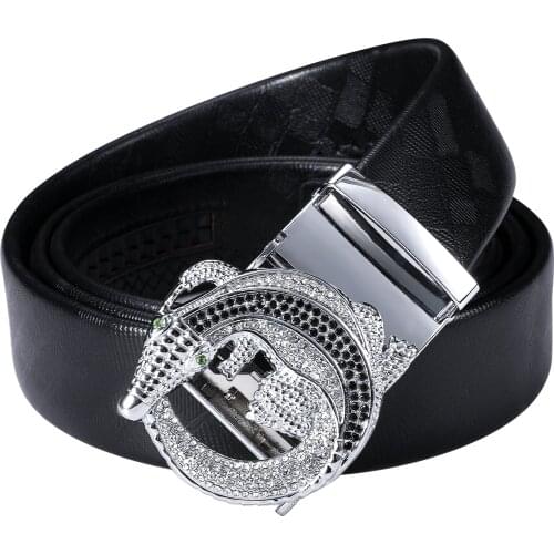 High Quality Tiger Belt men Fashion Bound Buckle Wide Cowskin Waist Strap Casual Luxury Genuine lLeather Waistband Barry.Wang