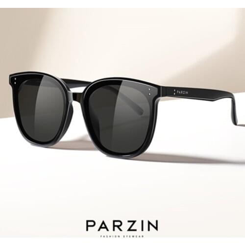PARZIN Sunglasses Women New Fashion Men Sunglasses TR 90 Korean Ladies Eyewear UVA/UVB 92032