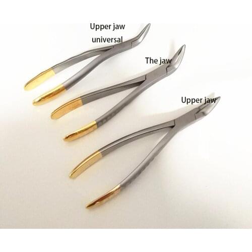 Dental Root Fragment Minimally Invasive Tooth Extraction Forcep Tooth Pliers Dental Instrument Curved Maxillary Mandibular Teeth