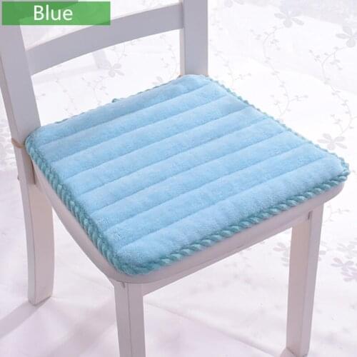 Trapezoidal Chair Cushion 3 Sizes Winter Warm Chair Pad Seat Mat For Home Office Square Seat Cushions Can Be Fixed On Chair