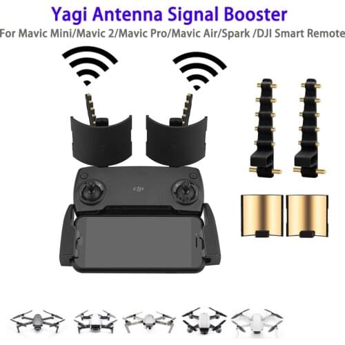 Yagi Antenna Amplifier Signal Booster for DJI Mavic Mini Air Spark 2 Pro Zoom FIMI X8 SE 2020 Remote Controller Range Extender