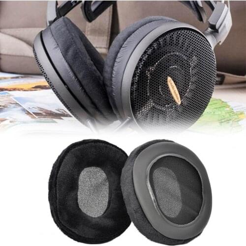1 Pair Headphone Cushions Dust-proof Protective Breathable Headset Covers Replacement Earmuffs for ATH-M50 M40 M40FS M30 M35 M20