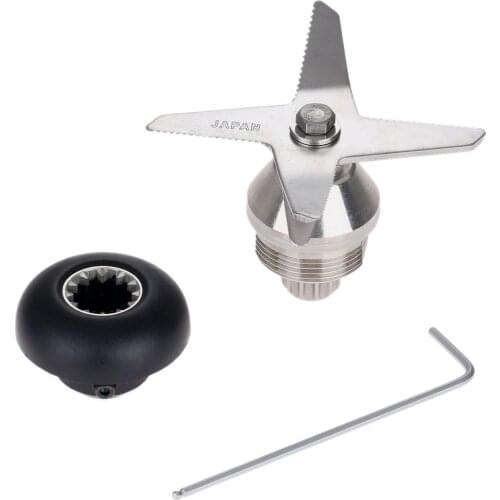 3pcs/set Blender Wet Dry Ice 6 Blades 1151/1152 Assembly Drive Socket 891/802 Fits for Vitamix Stainless Steel Replace Part Kit