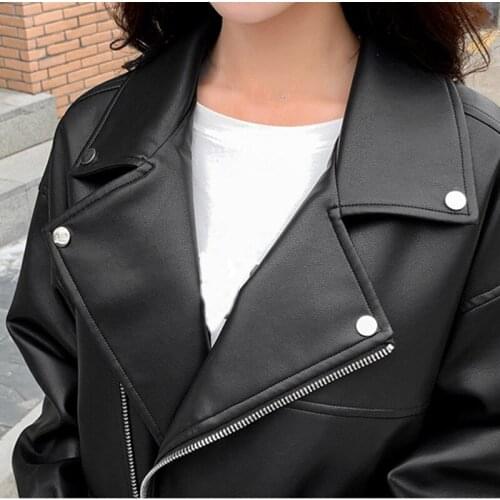 AUSO Women's Leather Jackets