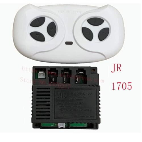 JR1705 RX-12V 2.4G Bluetooth Remote Receiver , Control Box Accessories for Children Electric Ride On Car Replacement Parts