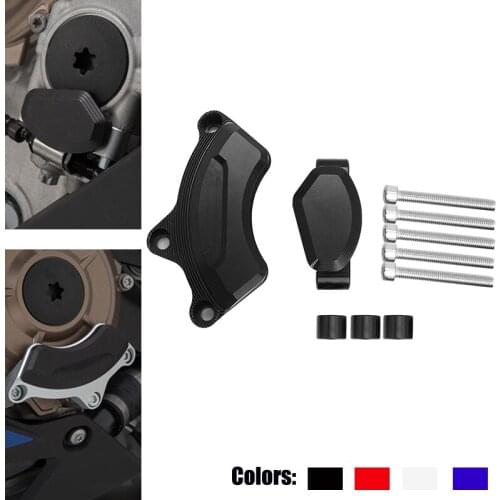 Engine Case Stator Alternator / Pulse Timing Cover Guard Crash Pad Slider Protector For BMW S 1000 RR S1000RR K67 2019 2020 2021