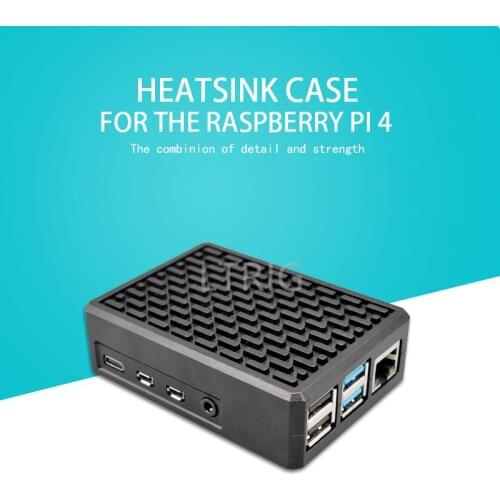 Raspberry Pi 4 4B Armol Case Raspberry Pi Case with Dual Cooling Fan Aluminium Alloy Protection Cases