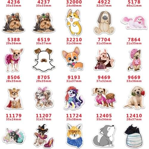 Choshim Diy accessories Cartoon flat back planar resin diy decoration crafts accessories 10pieces,DIY handmade PR4236