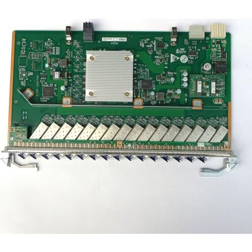 Hua wei GPON card GPUF with 16 pcs C+ SFP H901GPUF for MA5800 series OLT
