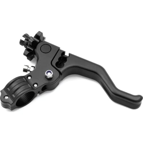 Motorcycle 22mm Short Stunt Clutch Lever Cable Performance Easy Pull Left Lever For Honda Grom SUZUKI RM125 DMZ250 YAMAHA YZ250