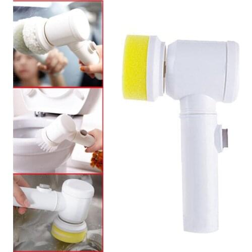 JX-LCLYL 5in1 Multifunction Electric Cleaning Brush Bathroom Window Cleaner Scrubber Tool