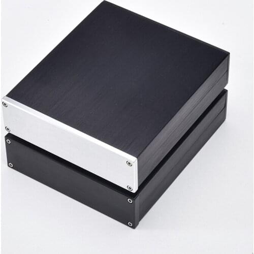 Width 147.5 Height 42 Depth 169MM All Aluminum Amplifier Chassis CDROM DIY Box Shell Enclosure Amplifier Case