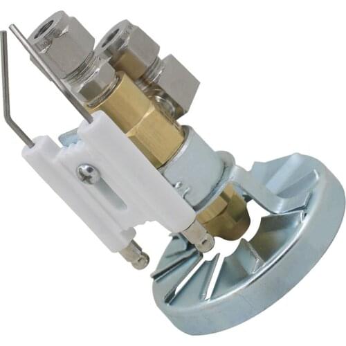 Brass waste oil burner nozzle siphon full cone oil fuel nozzle air atomizing sprayer diesel heavy oil nozzle burner accessories