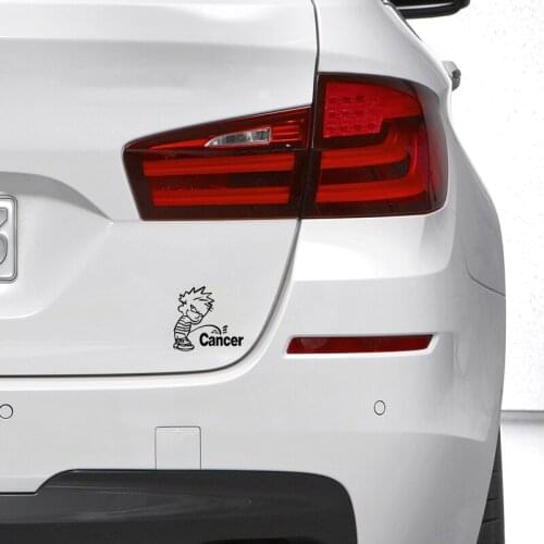 Urination of a child Cancer Decor Car Styling Vinyl Car Sticker Motorcycle