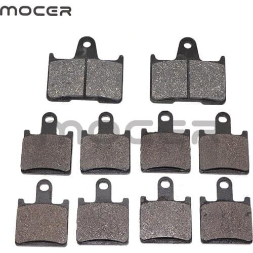 Motorcycle Front + Rear Brake Pads Disks for Kawasaki Concours 14 (ZG 1400)/GTR 1400 (08-14)ZG1400 GTR1400 LT417-417-254