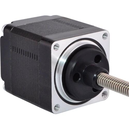 Nema 11 External Linear Stepper Motor 4-lead 34mm Stack 0.75A Lead 2mm/0.07874" Lead Screw Length 100mm
