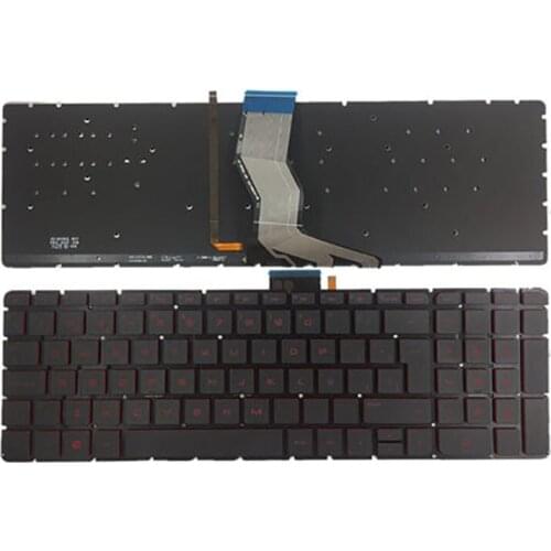 NEW Spanish Keyboard for HP 15-ab 15-ak 15-bc 15-ab000 15-ab100 15-ab200 15z-ab100 835664-001 SP Laptop Keyboard with backlight