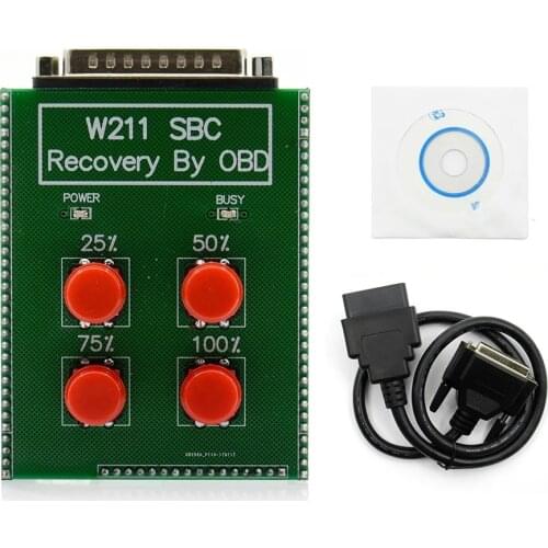 Newest SBC Reset Tool W211 R230 ABS Car Repair Code C249F Works Powerful And Free Shipping