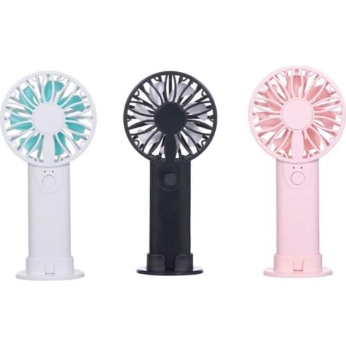 Travel Cool Air Fan Hand Held Cooler Cooling Desk Fans Powered By 2x AA Battery Y51A