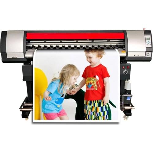 Ploter De Impresion Dx7 Eco Solvent Sticker Banner Prin Eco Solvent Sticker Banner Print Digital Printing Machine 5Ft 1.6 Meters