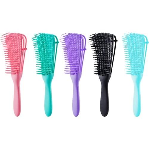 Detangling Hair Brush Scalp Massage Hair Comb Detangling Brush Curly Hair Brush Detangler Hairbrush Unsex Hair Styling Tool QBMY