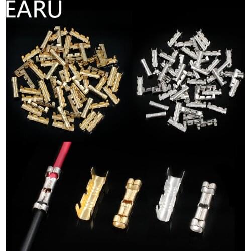 100pcs Docking Connector Line Pressing Button Quick Connect Terminal Wiring 0.5 To1.5 Square