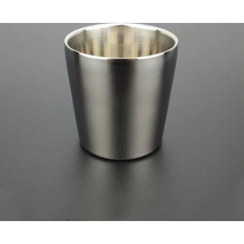 175ML Capacity Outdoor Camping Cup Stainless Steel Cup Anti-Scalding Insulated Coffee Cup Easy To Clean Camping Tableware