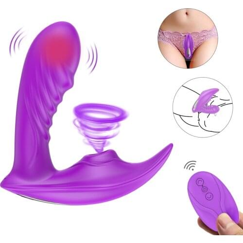 10 Frequency Sucking vibator 2 In 1 Vibrators for Women G Spot Masturbator Remote Control Vibrator Clitoris Stimulator Sex Toys