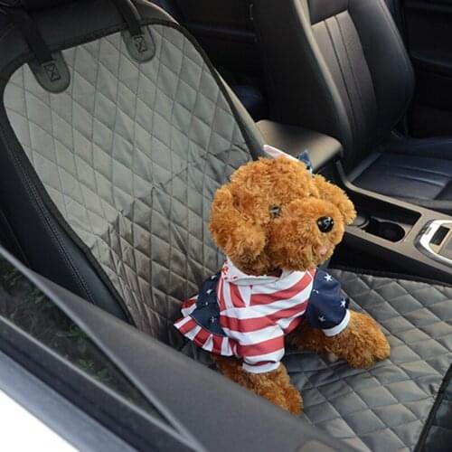 Waterproof Pet Seat Cover Car Carrier Booster Carrying Bags Dog Cat Puppy Mat Blanket Washable Universal Front Protector