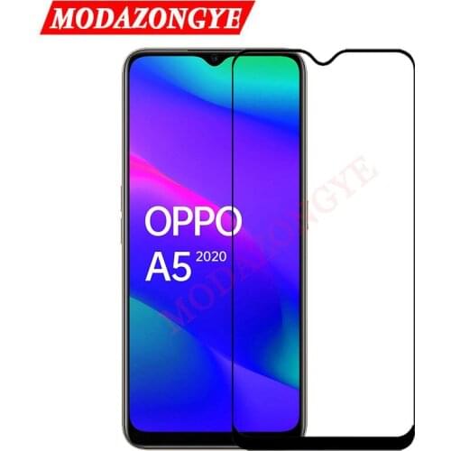OPPO A5 2020 Glass Screen Protector Full Cover Tempered Glass For OPPO A5 2020 A 5 A52020 OPPOA5 Glass Film