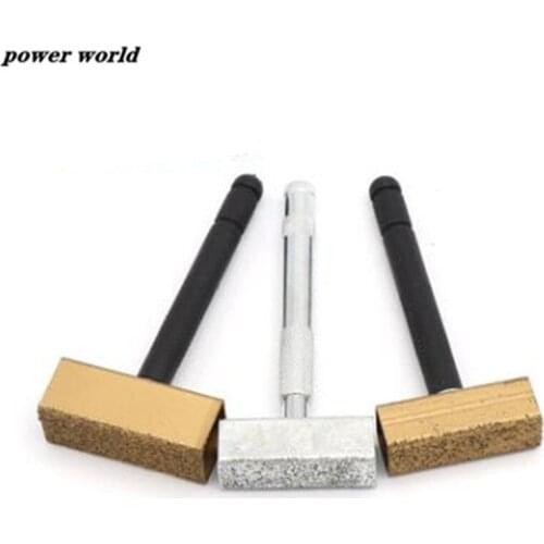 1Pcs Hand Held Electroplated Diamond Dresser Diamond Grinding Grinding Tool Disc Wheel Stone Dresser Tool