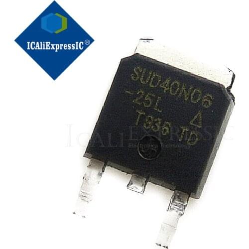 10PCS SUD40N06-25L 40N06 TO-252 TO252 SUD40N06 40N new original In Stock