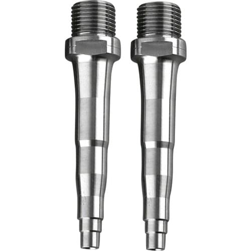 2Pcs Bicycle Titanium Pedal Spindles Fit for Speedplay Zero X1 X2 & Light Action 78Mm Pedal Spindles