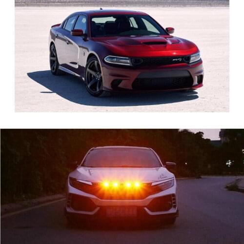 Car Accessories Grille Light Lamp For Dodge avenger caliber colt nitro ram sprinter srt stratus