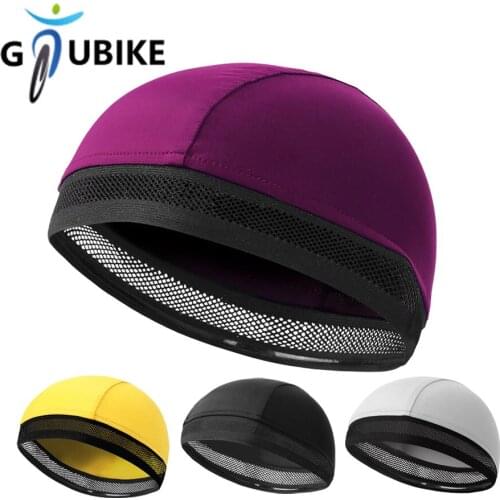 GTUBIKE Ice Silk Bandana Skin-friendly Mesh Sunscreen Riding Cap Outdoor Sporting Cycling Headwear Sweat Wicking Cycling Hat