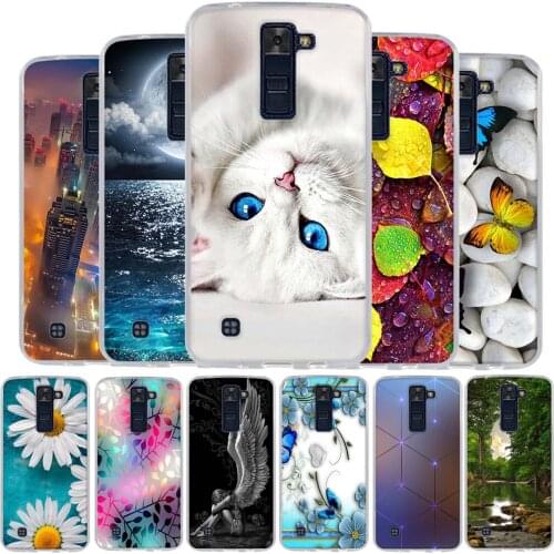 Phone Case For LG K8 Case Cover Soft Coque for LG K8 K350E K350N K 8 Cover Funda TPU Back Cover for LG K8 K 8 Silicone Case 5.0"