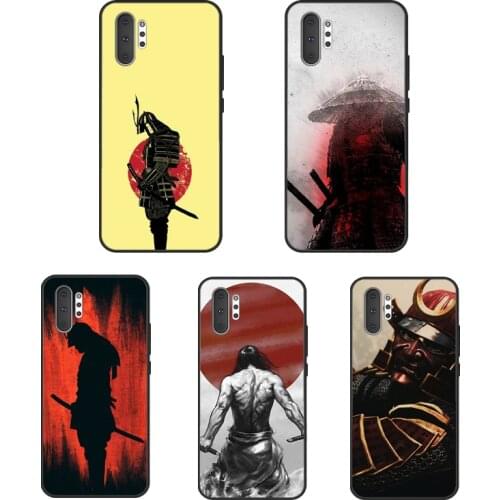 Samurai Warrior Phone Case For Samsung Galaxy S10 S9 S8 S20 FE S21 Ultra Note 20 Note9 Note 10 Plus Cover