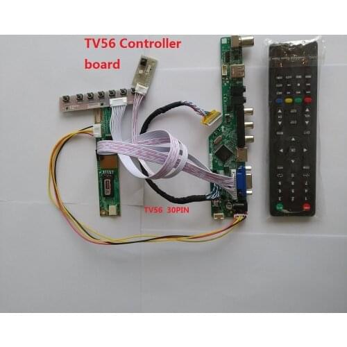 For B170PW06 V3/B170PW06 V2 USB HDMI Controller Board kit card VGA AV DIY monitor LCD LED TV TV56 RF 1440*900