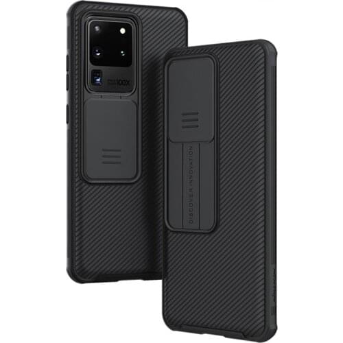 For Samsung S20 Ultra Case Nillkin Slide Camera Protection Cover for Samsung Galaxy S20 Plus S20+ FE 2020 S21 Ultra 5G Case