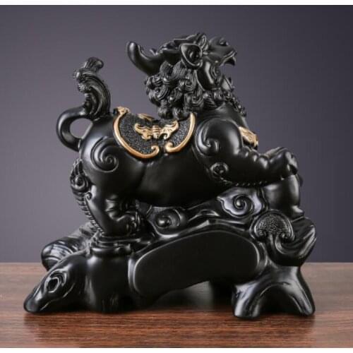 Resin Europe style office study Feng Shui home crafts decoration