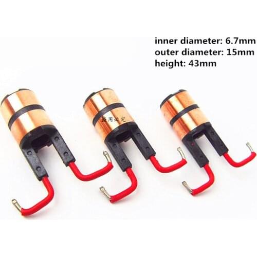 For Chery automobile generator slip ring garland copper head copper ring current collector ring