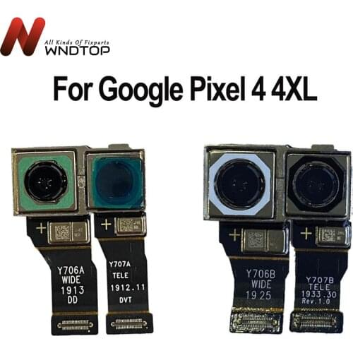 Original For HTC Google Pixel 4 Front Camera Flex Cable Pixel 4 XL Rear Camera Replacement Parts Google Pixel 4XL Back Camera