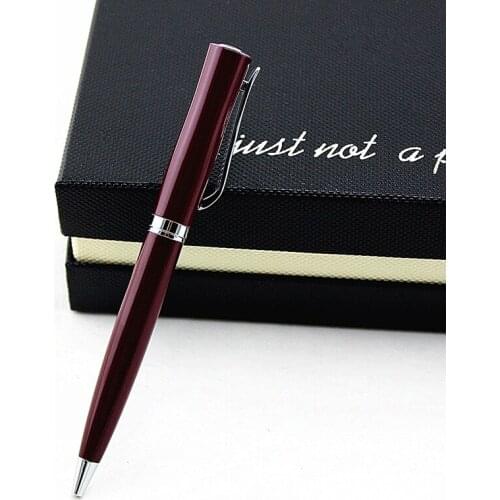 Luxury Ballpoint Pen Smooth Signing Roller Ball Pen with 0.7mm nib Business Writing Gift Box Black Ink Refills