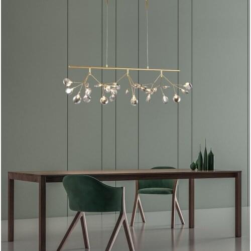 Nordic led iron led crystal lustre pendente luminaria pendente led wall moon lamp industrial lamp dining rooom bedroom