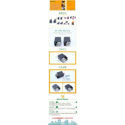 Heavy Duty Air Compressor Pressure Switch Control Valve 90-120PSI 1/4 Port for Small Compressing Machine HX6D