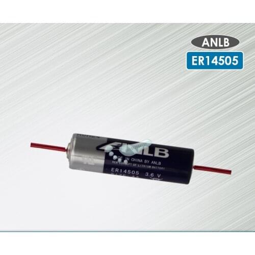 1pcs ANLB 3.6V ER14505 14505 2400mah AA industrial lithium battery LR6 R6P for PLC control Li-ion batteries with pins
